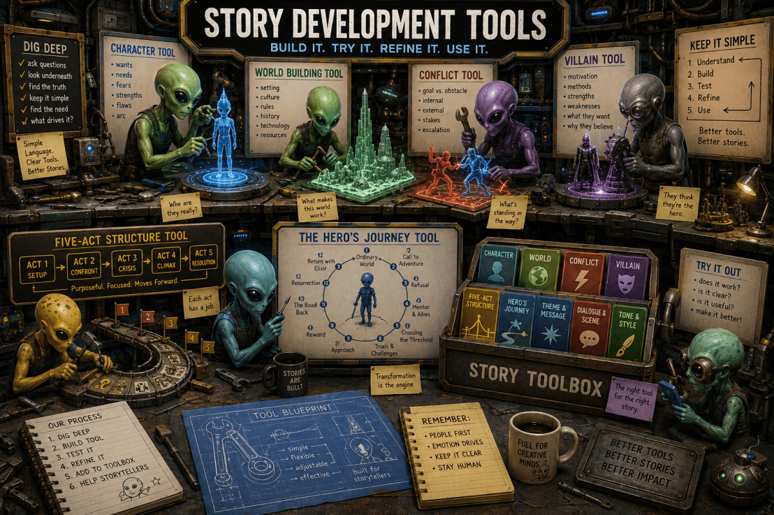 Bottom Line: Building Story&nbsp;Tools
